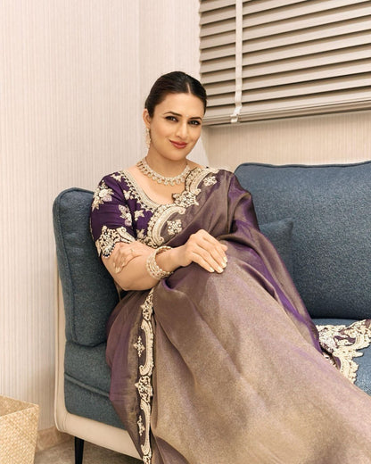 FOR THIS UPCOMING FESTIVAL AND WEDDING SEASON, DESIGNER SAREE COLLECTION BY NICE CREATION…
