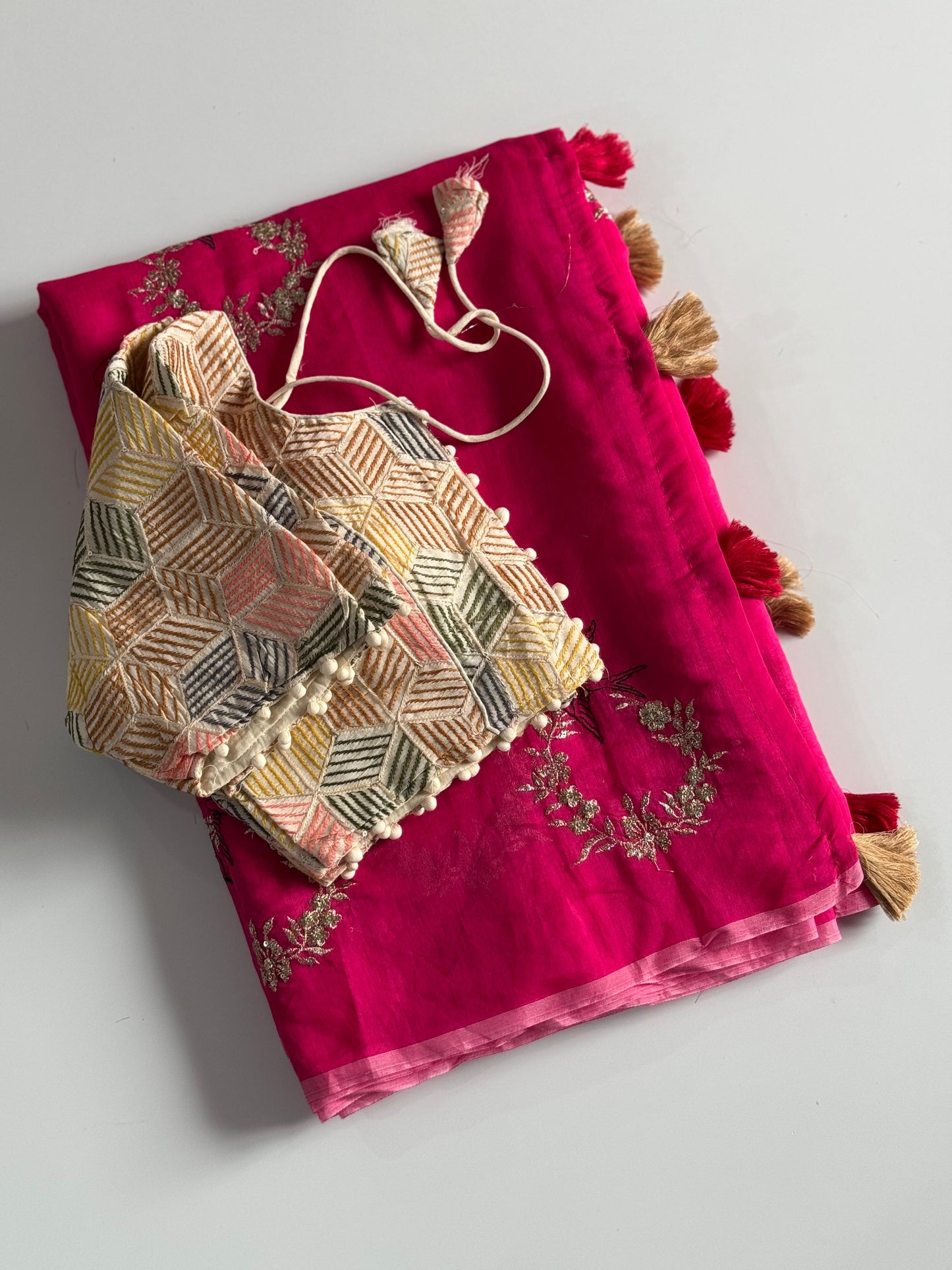 Premium Chanderi for a soft, elegant drape