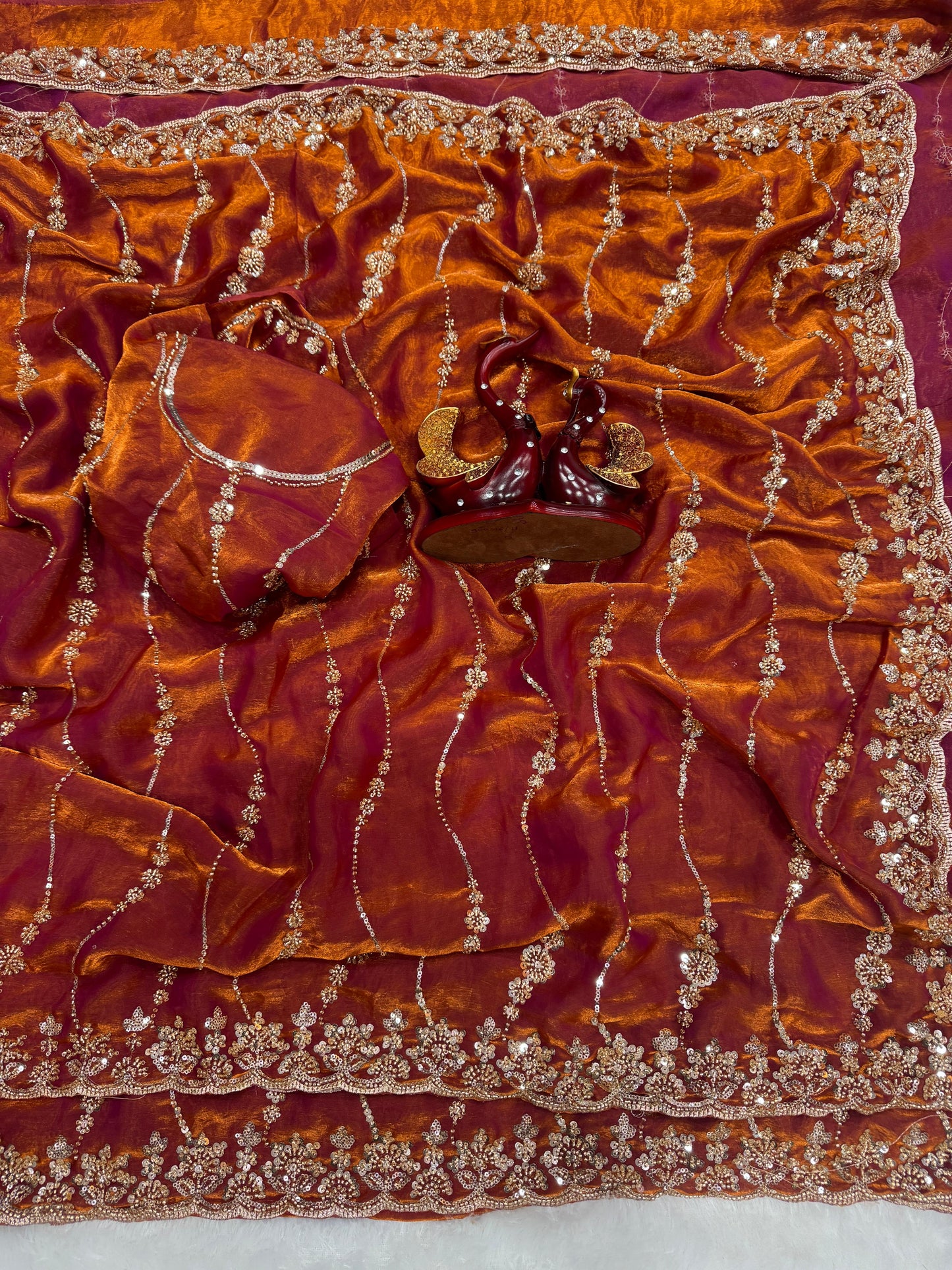 Beautiful Beads and  Sequence Embroidery Work