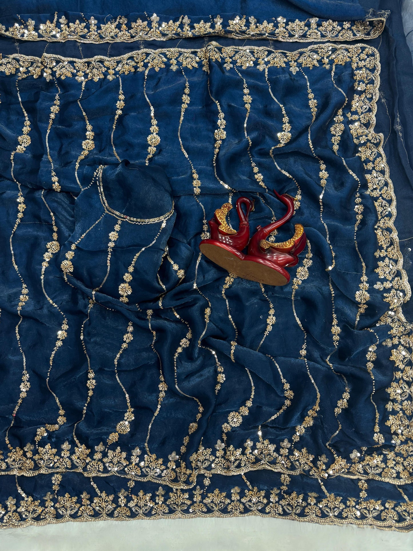 Beautiful Beads and  Sequence Embroidery Work