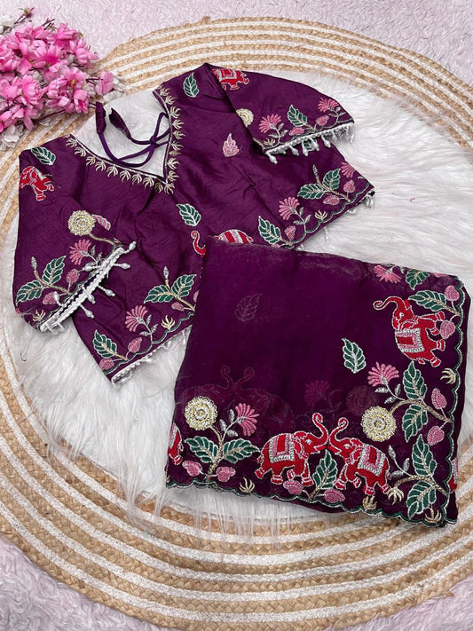 Beautiful  Elephant Disgen &Butti In  Body Parts  Work