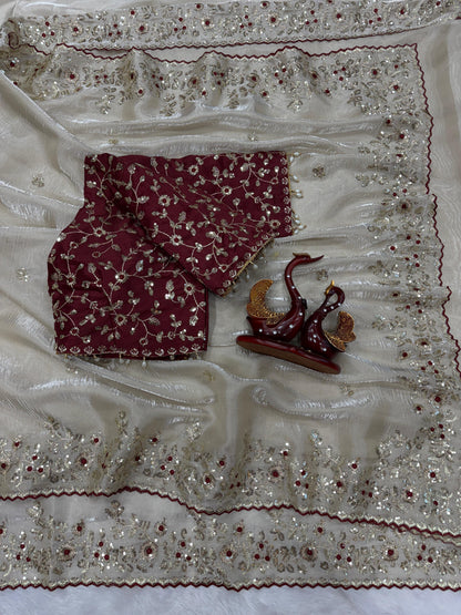 Beautiful Sequence Embroidery Work