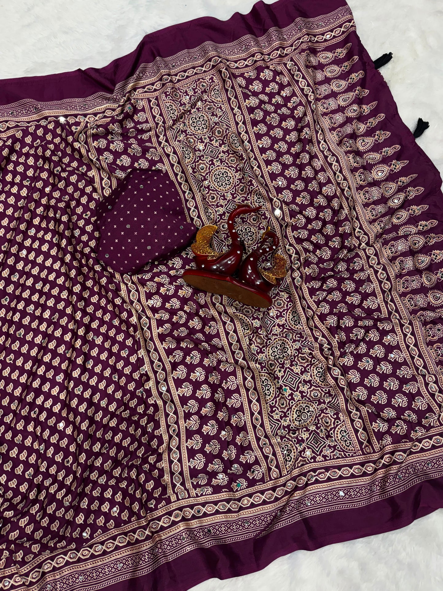 Premium Soft Crepe Silk Saree For Party & Festive Wear