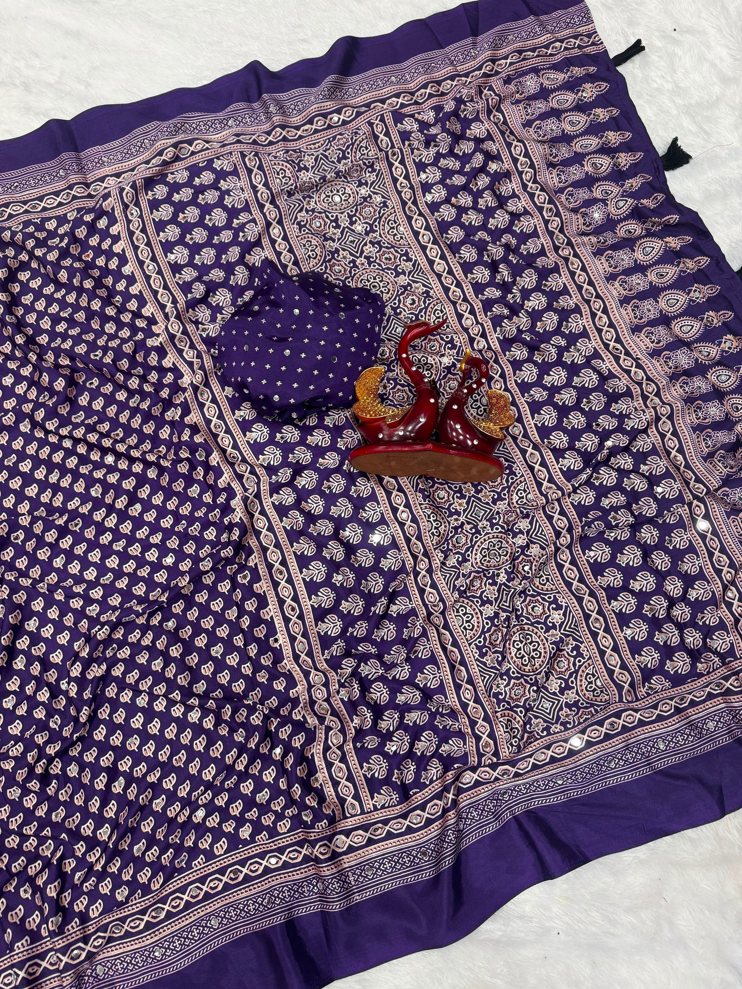 Premium Soft Crepe Silk Saree For Party & Festive Wear