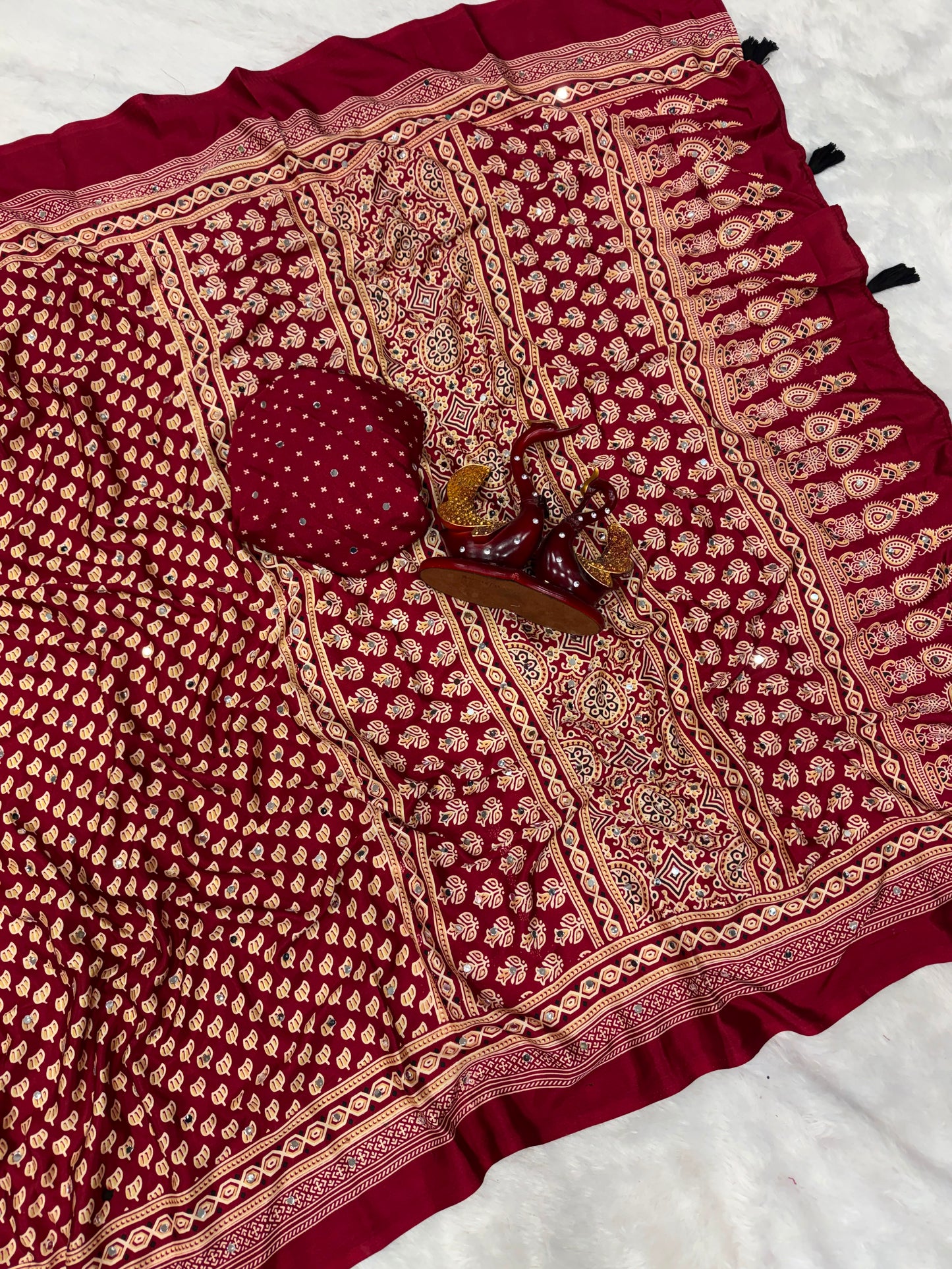 Premium Soft Crepe Silk Saree For Party & Festive Wear