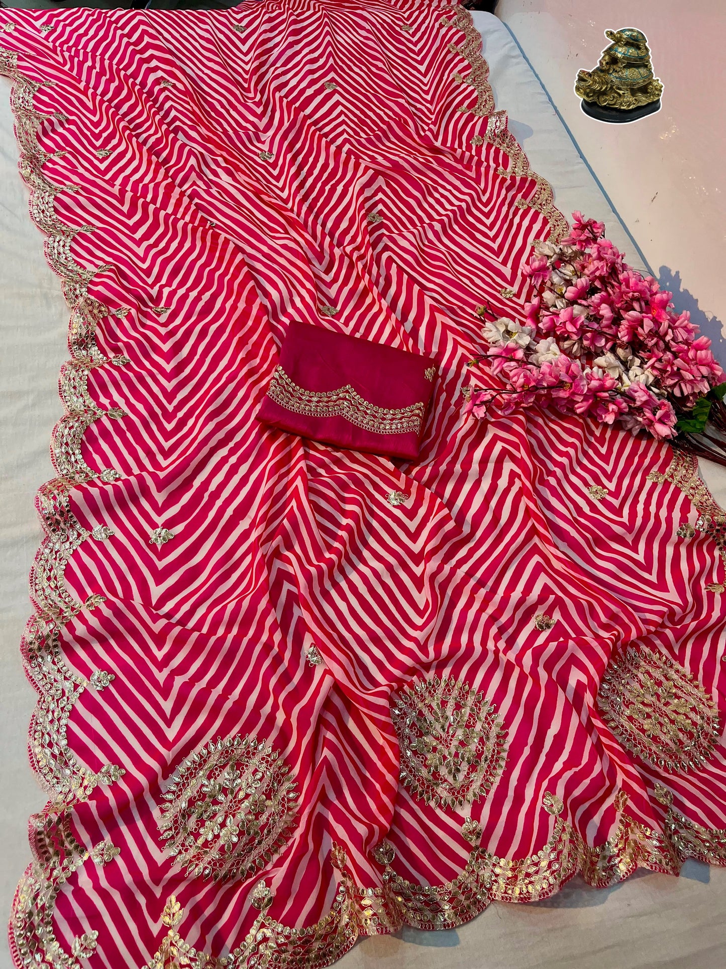New Traditional Leheriya Saree Collection | Designer Ethnic Wear