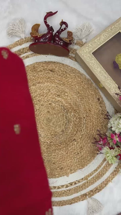 Beautiful  Frendy Chiffon  Sequence and Zari embroidery work